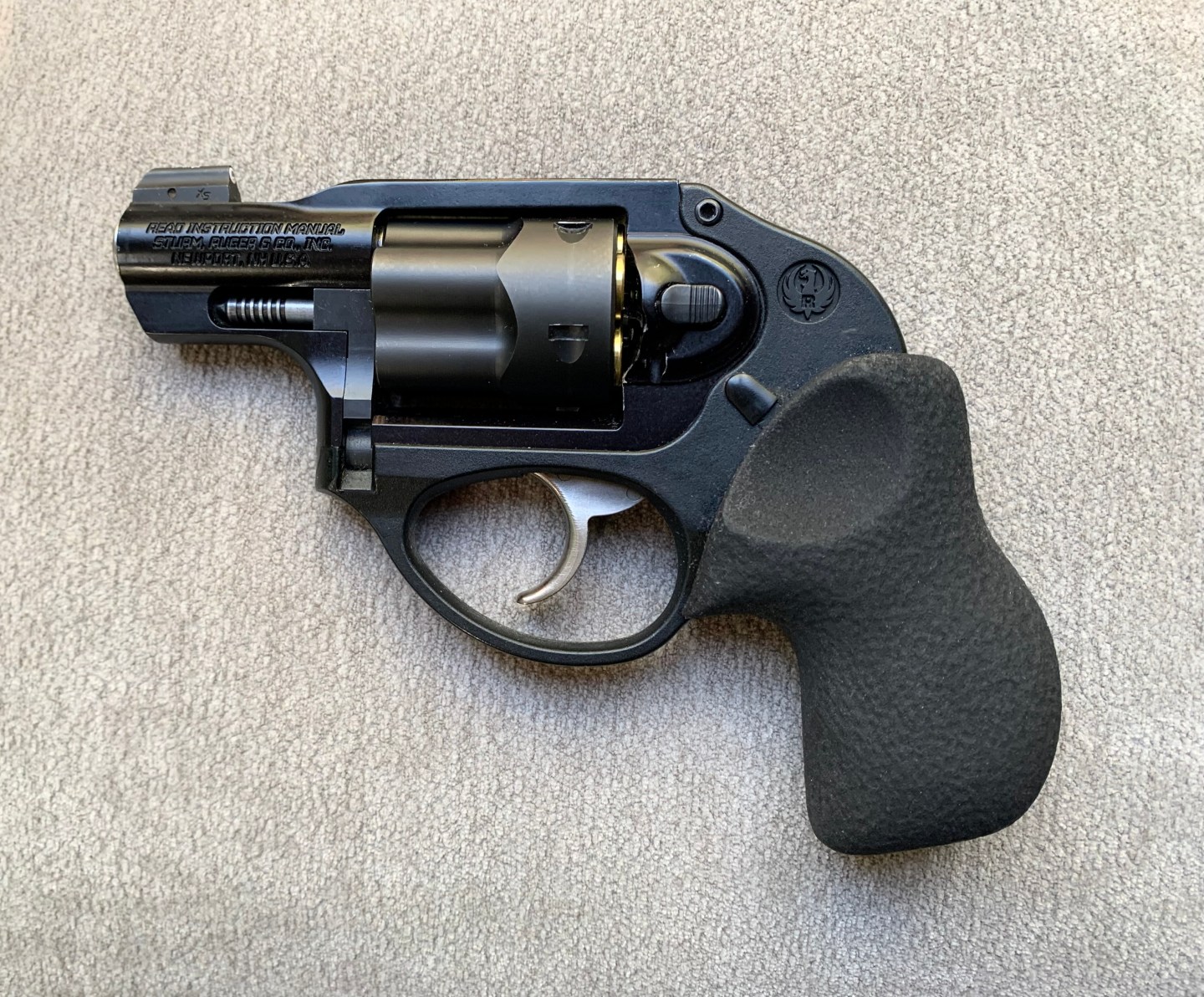 Ruger Hard R Linbe Review of the Hamre Forge Second Generation Grip for the Ruger LCR ...
